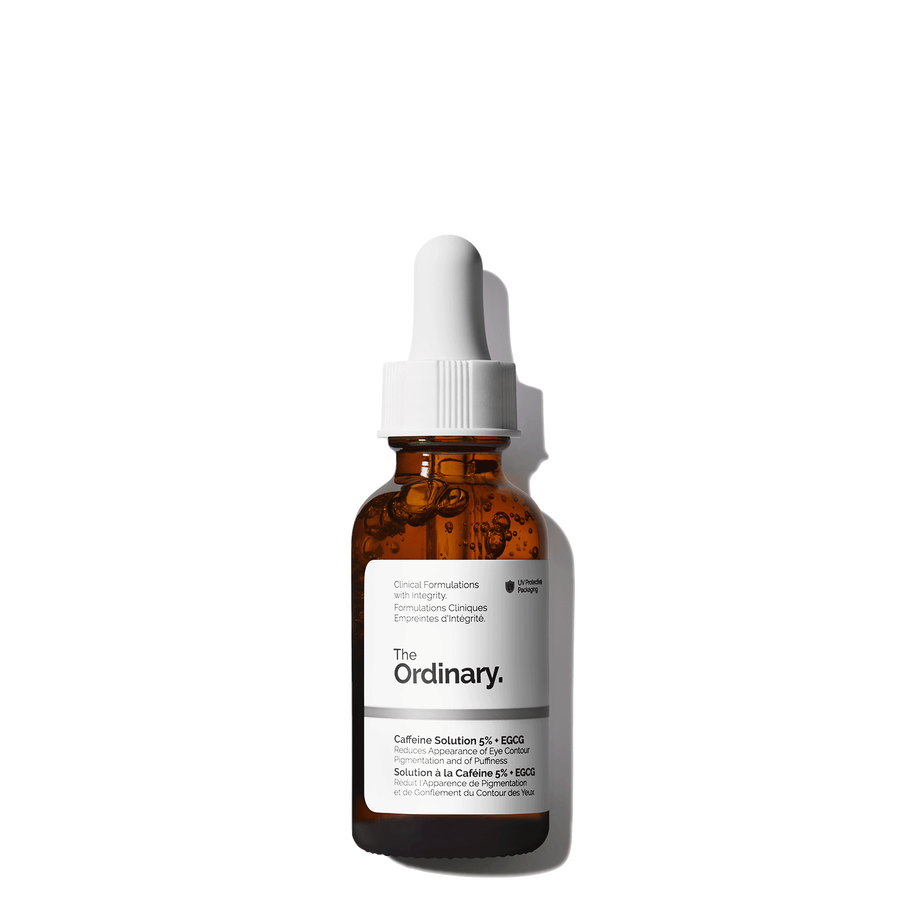 The Ordinary Caffeine Solution 5% + EGCG to target the look of dark circles and puffiness