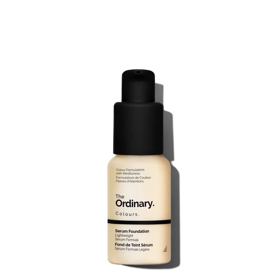 The Ordinary Serum Foundation lightweight pigment with moderate coverage