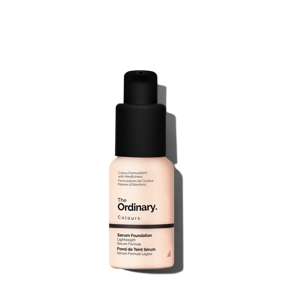 The Ordinary Serum Foundation lightweight pigment with moderate coverage
