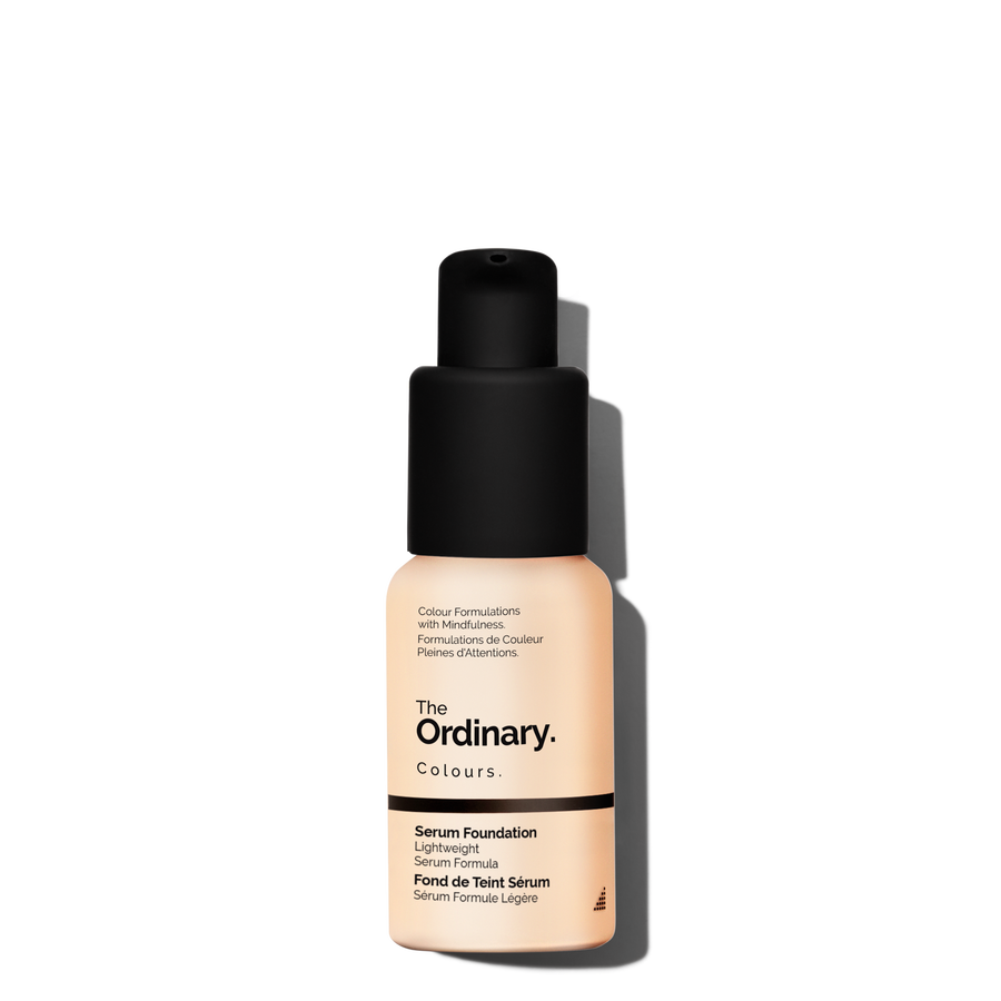 The Ordinary Serum Foundation lightweight pigment with moderate coverage