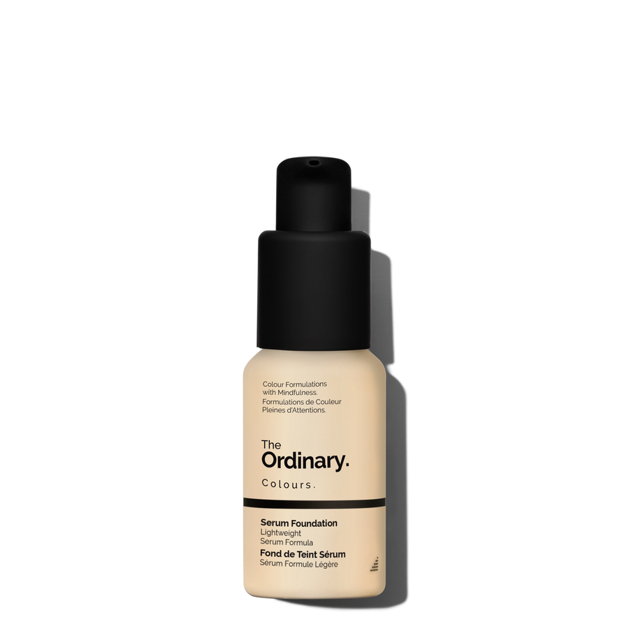 The Ordinary Serum Foundation lightweight pigment with moderate coverage